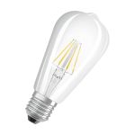 Osram Classic LED E27 Edison Fadenlampe Klar 6.5W 806lm - 827  | Ersatz Für 60W