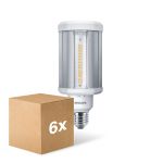 Mehrfachpackung 6x Philips TrueForce LED E27 HPL Klar 28W 4000lm 360D - 840  | Ersatz Für 125W