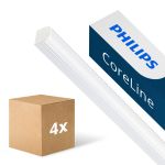 Mehrfachpackung 4x Philips LED Deckenleuchte CoreLine BN126C 31W 4100lm - 840  | 120cm - 1x Durchgangsverdrahtung