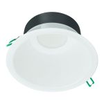 Philips LED Deckenstrahler Coreline DN142B Aluminium Weiß 11W 1200lm 60D - 830  | Ausschnitt 155mm - IP54 - Weiß Reflektor
