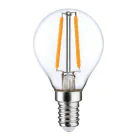 LED E14 Kugel Fadenlampe Klar 2.5W 250lm - 827 | Ersatz für 25W