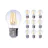 Mehrfachpackung 10x LED E27 Birne Fadenlampe Klar 4.5W 470lm - 827 | Dimmbar - Ersatz für 40W