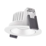 Ledvance Spot LED Adjust Aluminium Blanc 8W 720lm 36D - 940 Blanc Froid | Diamètre 68mm - IP20 - Meilleur rendu des couleurs - Dimmable