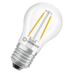 Ledvance Classic LED E27 Poire Filament Claire 1.8W 250lm - 827 Blanc Très Chaud | Remplacement 25W