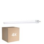 Lot 4x Ledvance Réglette LED Étanche 33W 3960lm - 840 Blanc Froid | 120cm