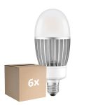 Lot 6x Ledvance LED Ampoule HQL LED P E27 41W 5400lm - 827 Blanc Très Chaud | Remplacement 125W