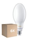 Lot 6x Philips LED TrueForce HPL E27 24.5W 4000lm - 840 Blanc Froid | Remplacement 125W