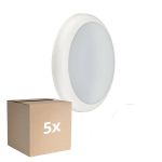 Lot 5x Philips Hublot LED Ledinaire WL070V Gen 2 Blanc 17W 1700lm - 830-840 CCT | 300mm - IP65