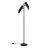 DFTP by Nordlux Rochelle Lampadaires Salon Métal Noir | 76mm - Convient pour 2x GU10