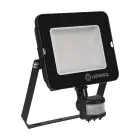 Ledvance Projecteur LED Compact Noir 50W 4500lm 100D - 830  | IP65 - Symétrique - Détecteur de mouvement et de lumière