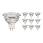 Lot 10x Spot LED GU5.3 MR16 4.4W 345lm 36D - 840 | Dimmable - Remplacement 35W